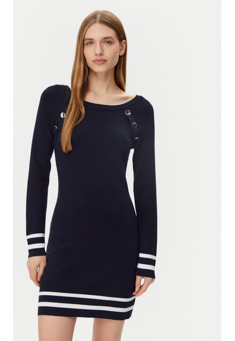 Rochie dama -  305253514 - Viscoza/Poliamida - Albastru