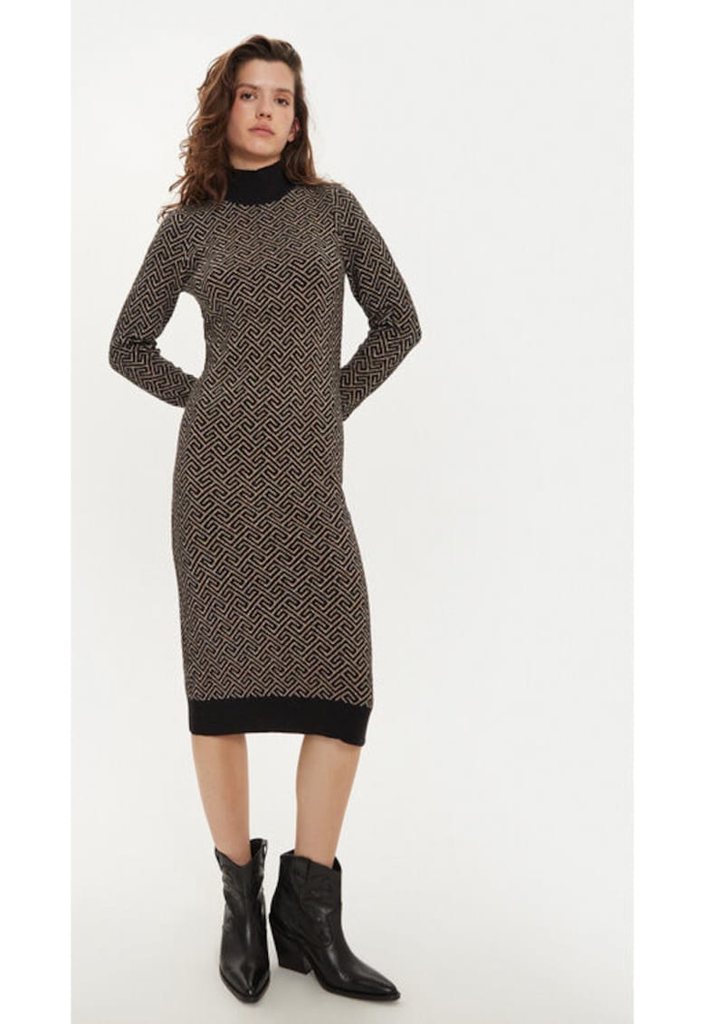 Rochie dama -  304510809 - Viscoza/Poliester - Negru