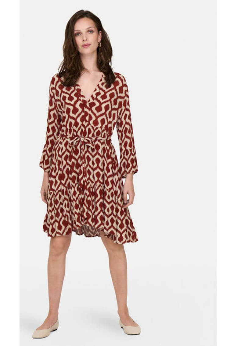 Rochie dama -  304928451 - Viscoza - Rosu