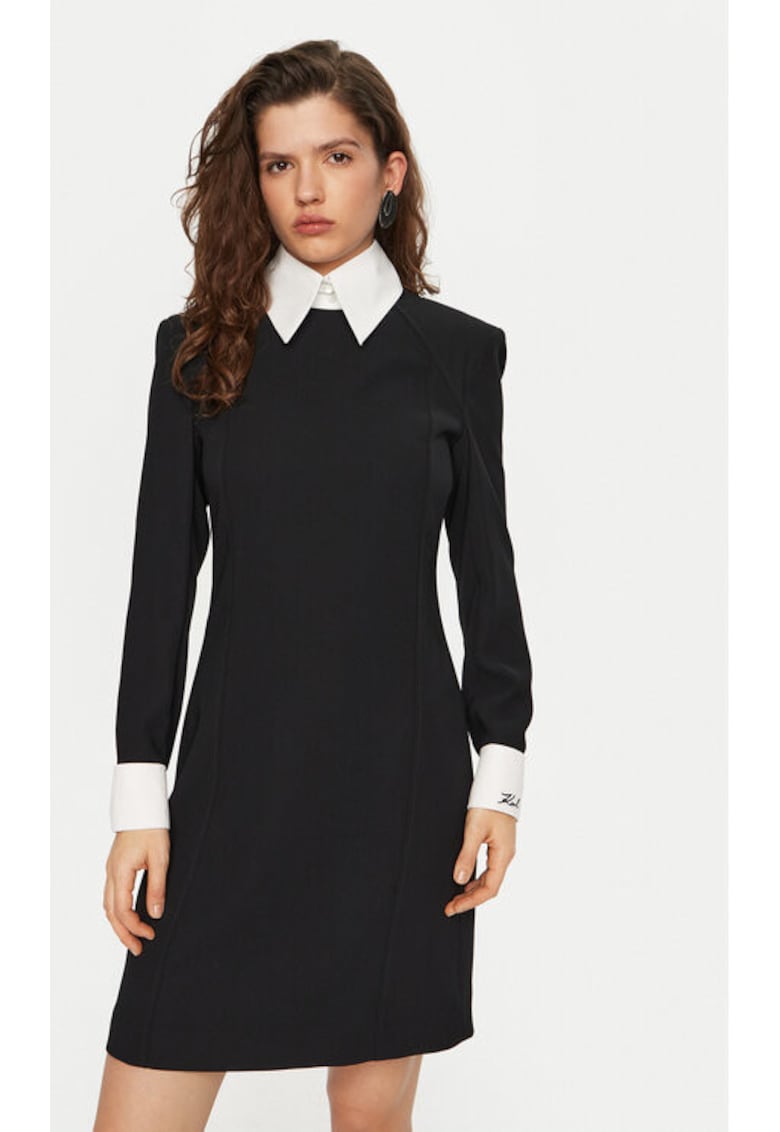 Rochie dama -  304580314 - Poliester - Negru