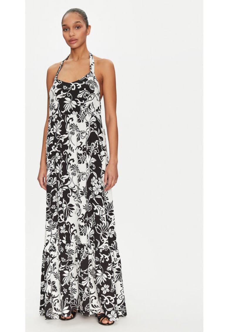Rochie dama - 305244864 - Viscoza - Negru - Negru