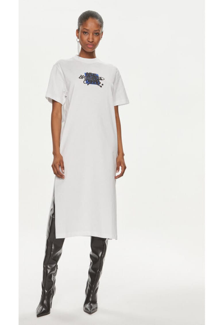 Rochie dama -  303497972 - Bumbac organic - Alb