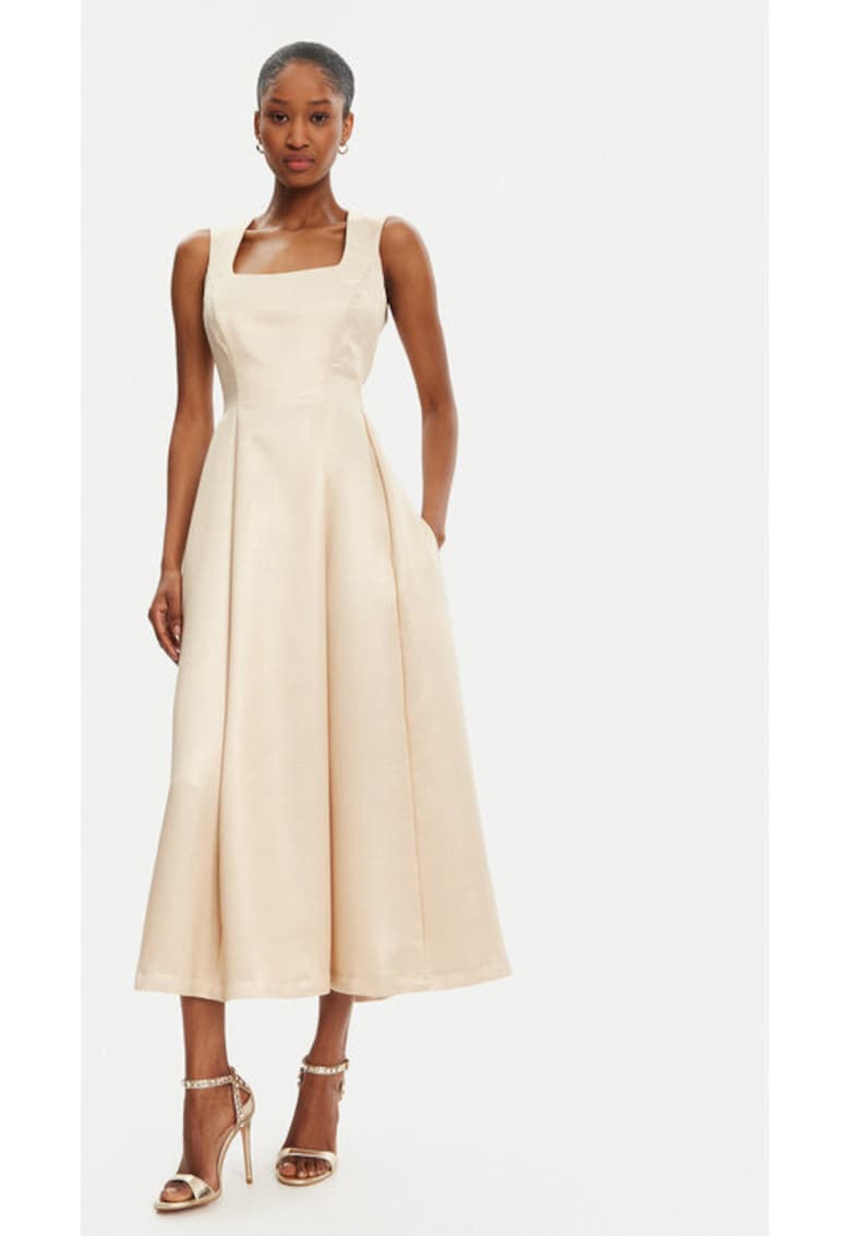 Rochie dama - 305265425 - Viscoza - Bej Rochie dama - 305265425 - Viscoza - Bej