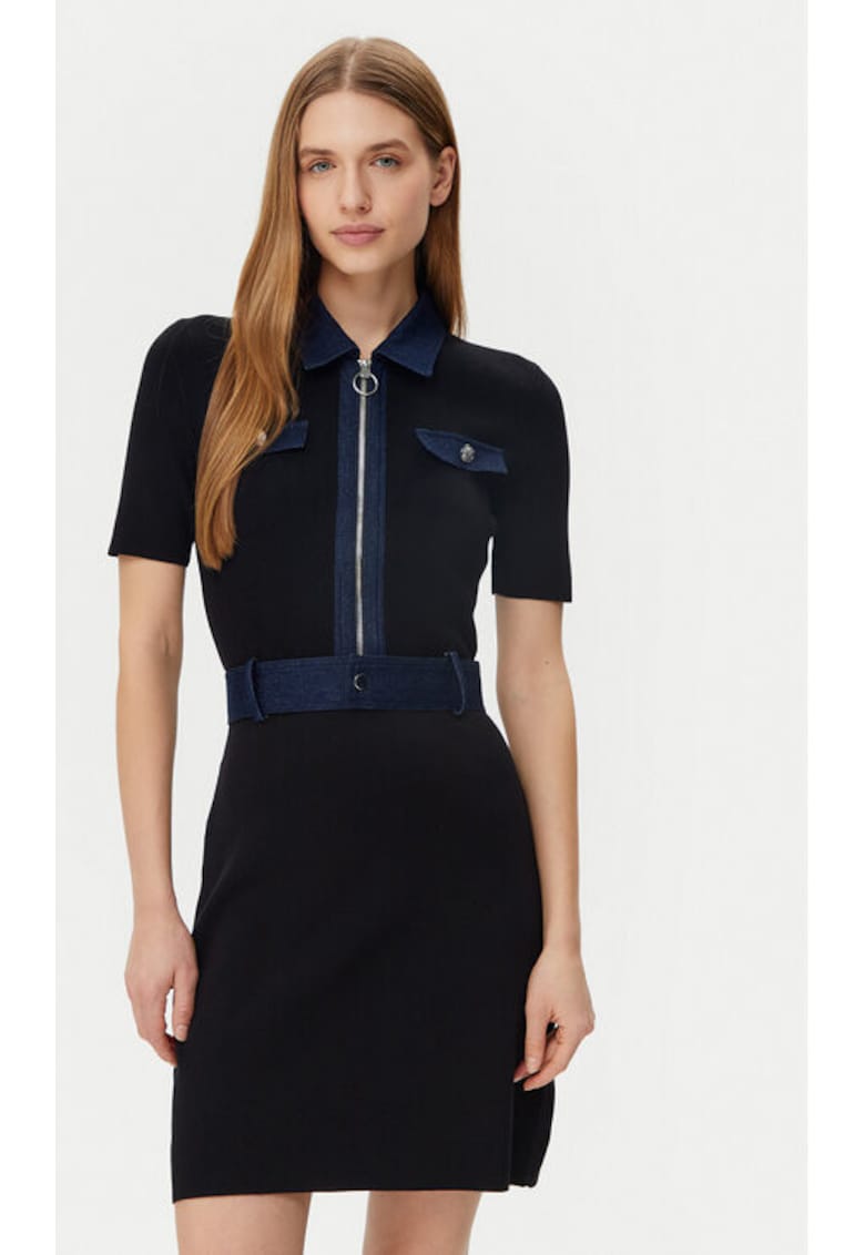 Rochie dama -  305253484 - Viscoza/Poliamida - Negru