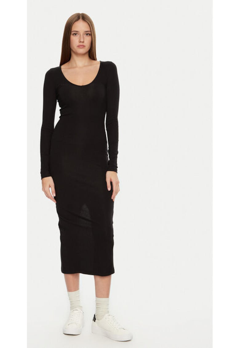 Rochie dama - 304576737 - Bumbac - Negru Rochie dama - 304576737 - Bumbac - Negru