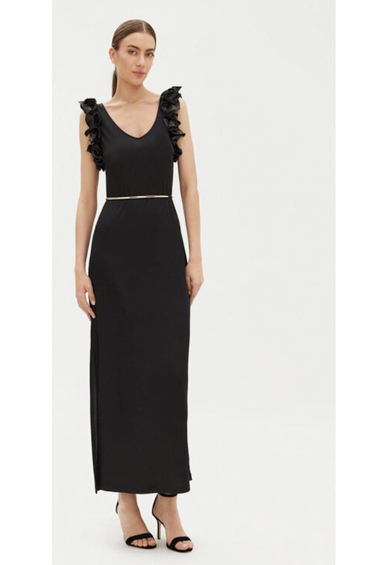 Rochie dama - 305170477 - Rayon - S INTL - Negru