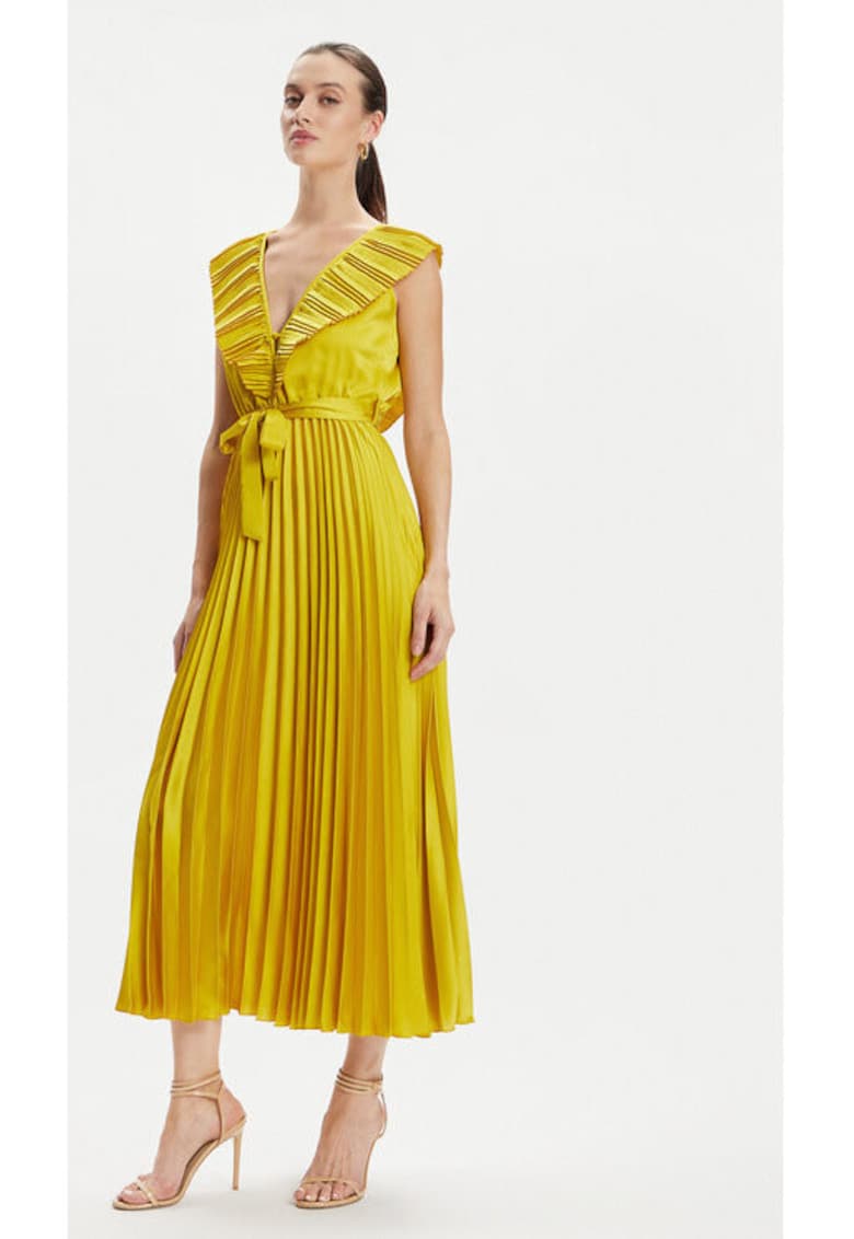 Rochie dama -  304080234 - Poliester - Galben Rochie dama -  304080234 - Poliester - Galben