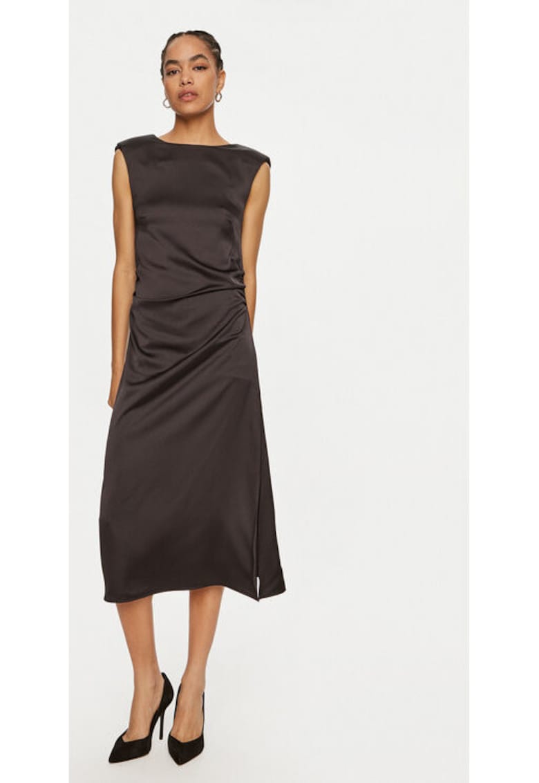 Rochie dama - 304725678 - Poliester - Negru - Negru