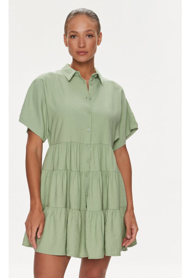 Rochie dama - 302170715 - Viscoza - Verde Rochie dama - 302170715 - Viscoza - Verde