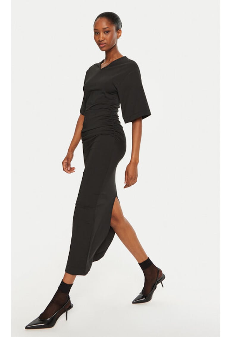 Rochie dama -  304750090 - Poliester - XS INTL - Negru Rochie dama -  304750090 - Poliester - XS INTL - Negru