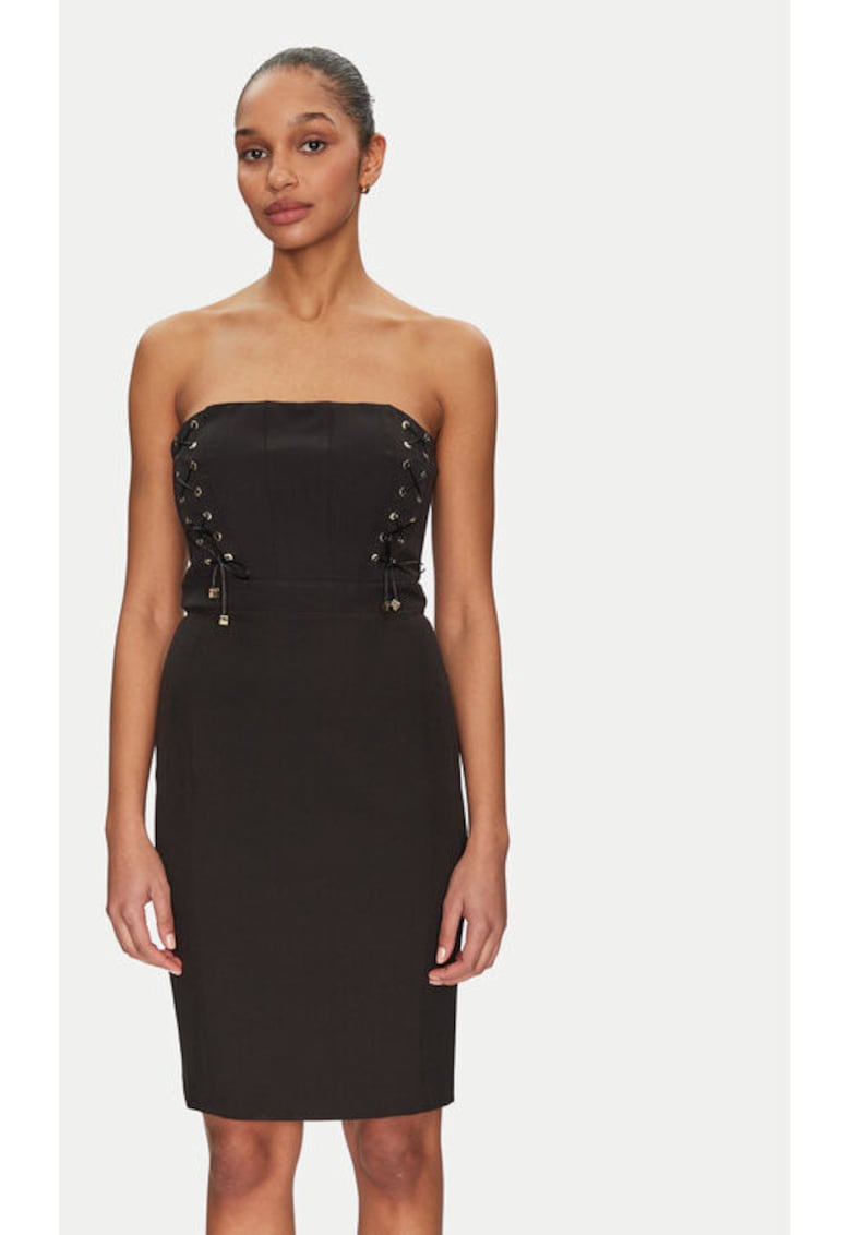 Rochie dama - 305291240 - Poliester - Negru