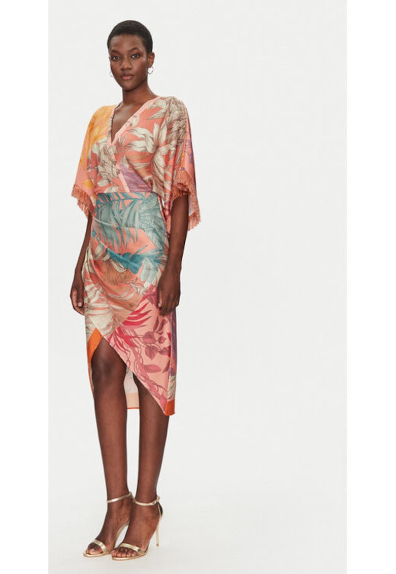 Rochie dama -  305172532 - Poliester - Portocaliu