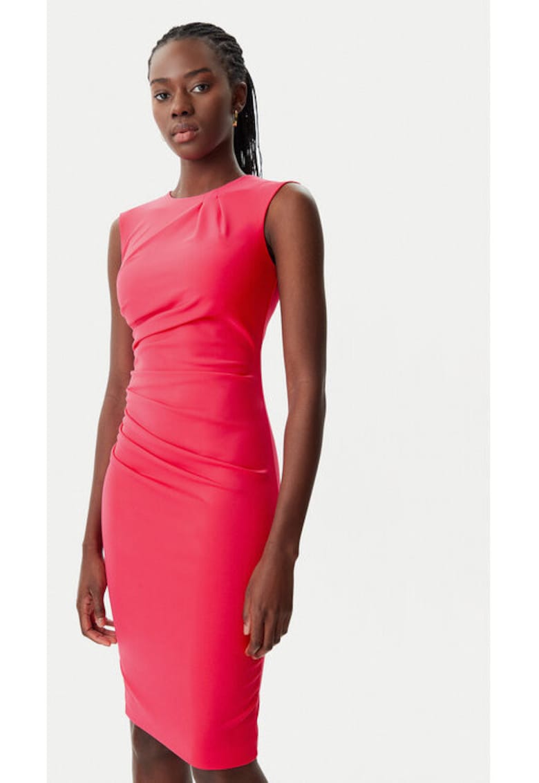 Rochie dama - 305318121 - Poliester - Roz Rochie dama - 305318121 - Poliester - Roz