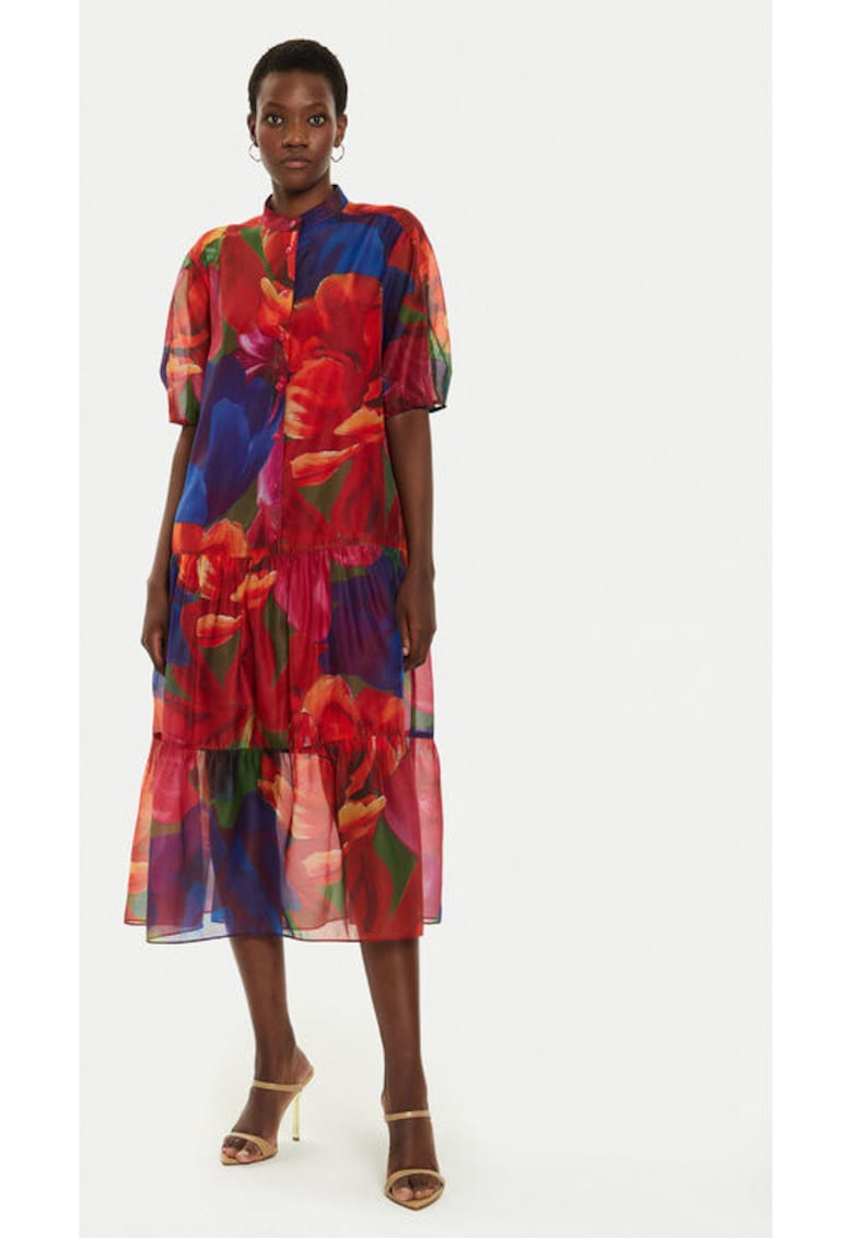 Rochie dama - 304732973 - Poliester - Multicolor - Multicolor