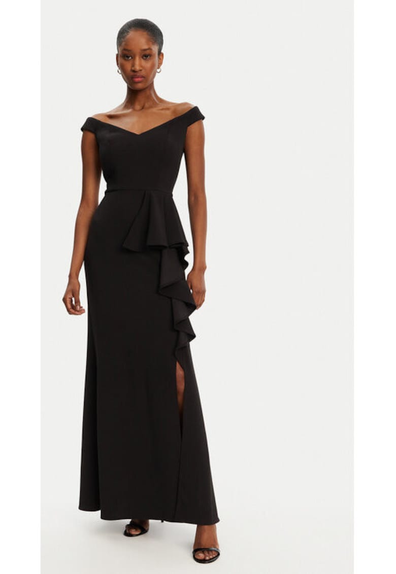 Rochie dama - 305264879 - Poliester - Negru