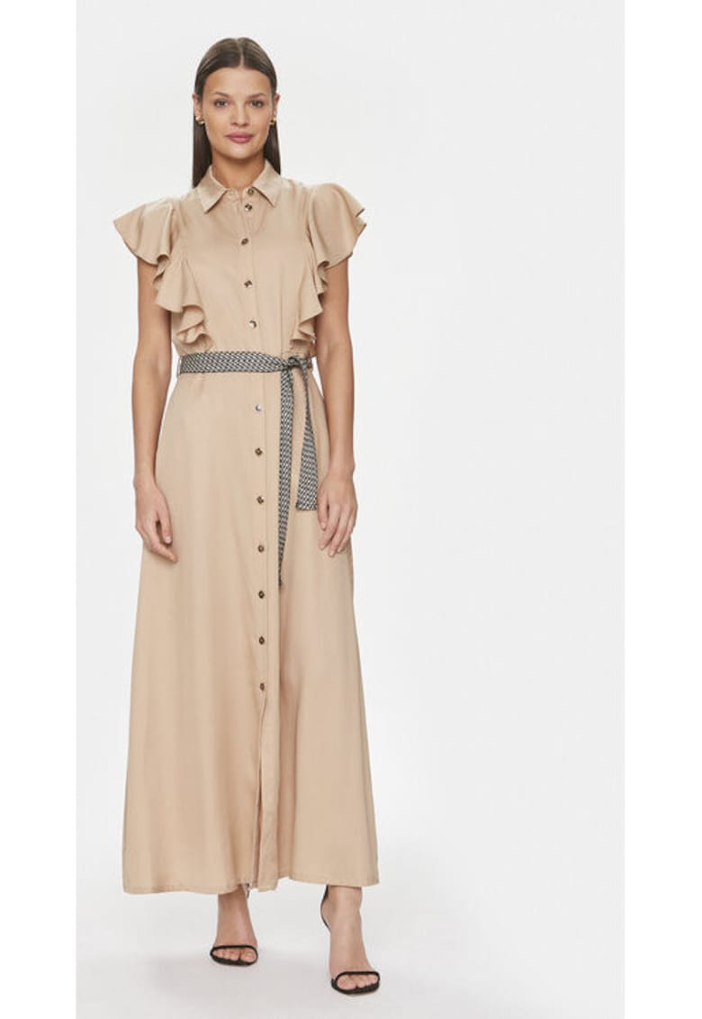 Rochie dama -  303693886 - Lyocell - 46 EU - Bej