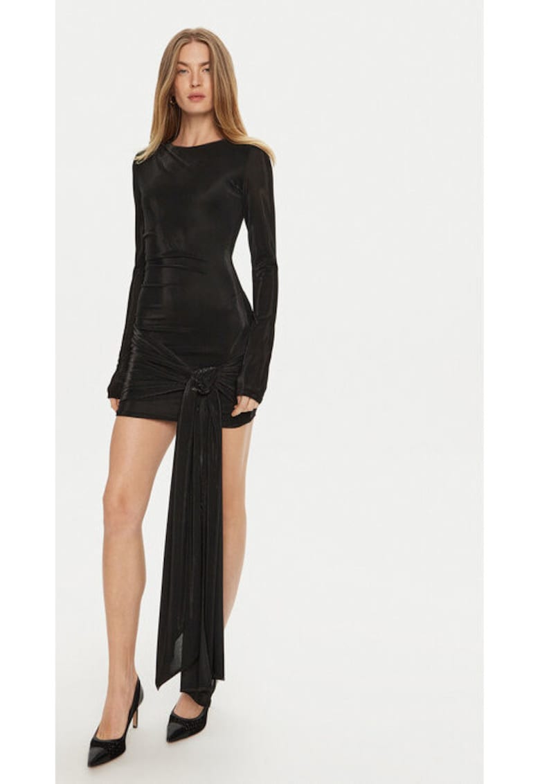 Rochie dama - 304698927 - Poliester - Negru - Negru