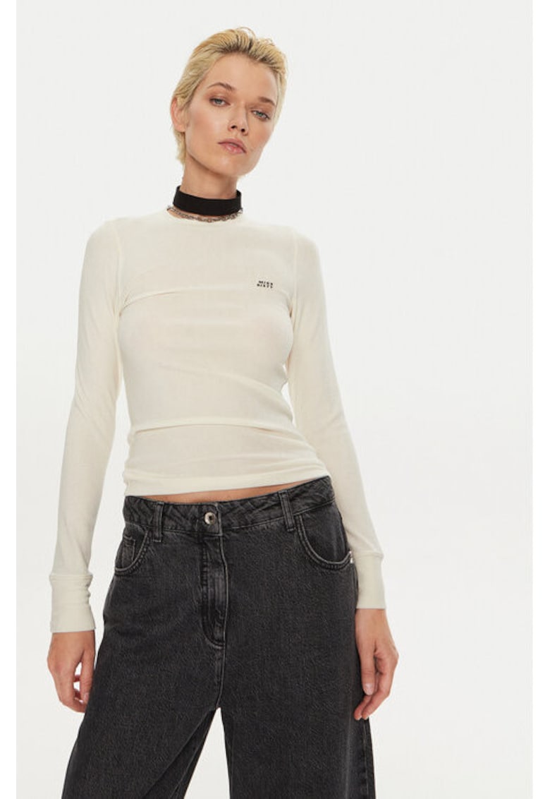 Bluza dama -  304759901 - Bumbac - Alb