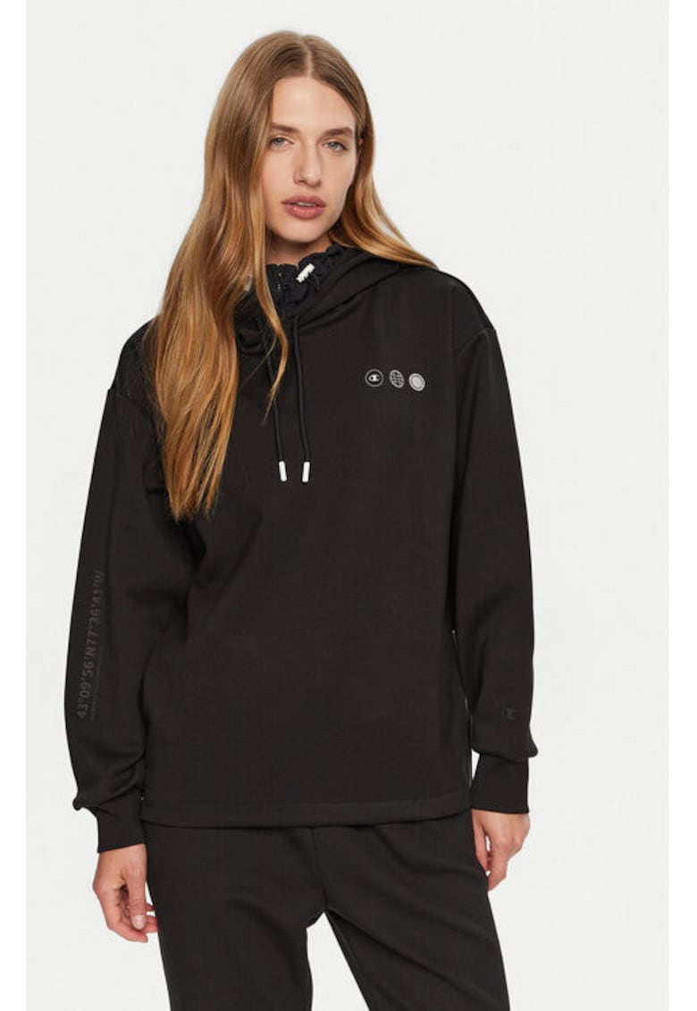 Bluza dama - 304698033 - Poliester/Bumbac - Negru Bluza dama - 304698033 - Poliester/Bumbac - Negru