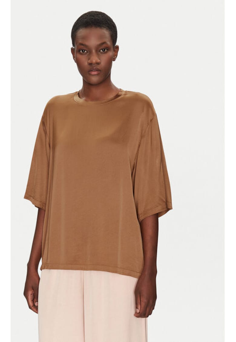 Bluza dama - 305389145 - Viscoza - Maro Bluza dama - 305389145 - Viscoza - Maro