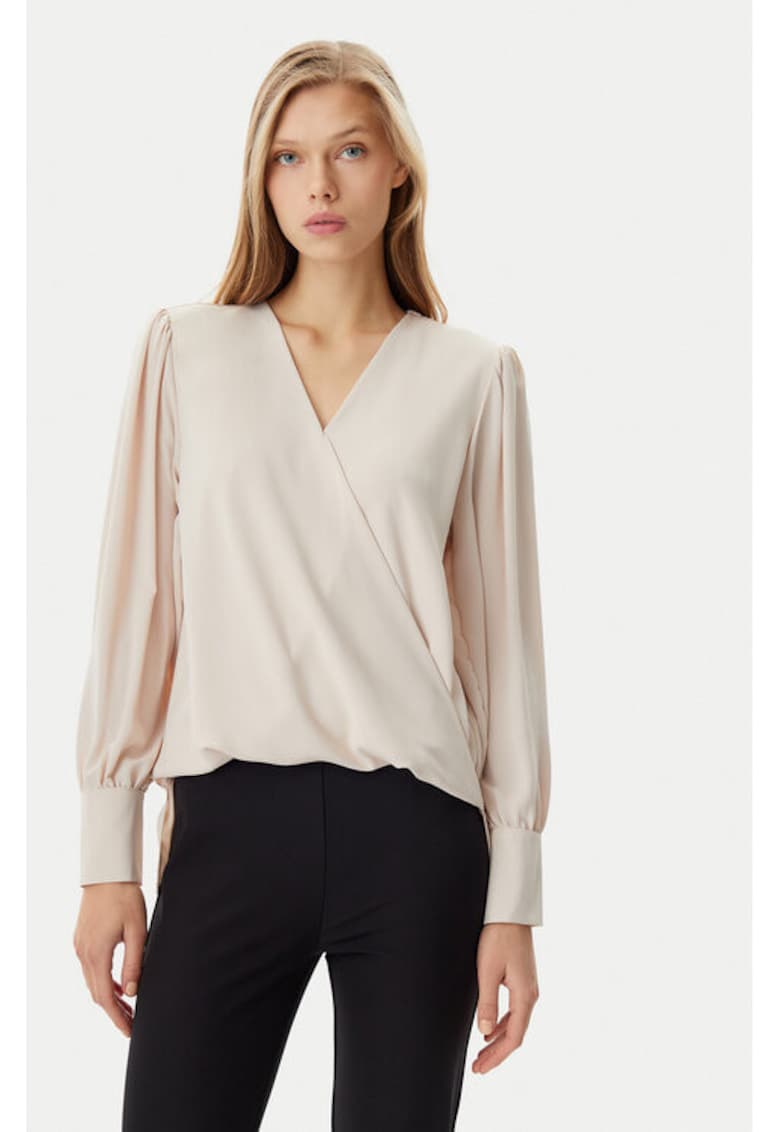 Bluza dama - 305317636 - Poliester - Bej