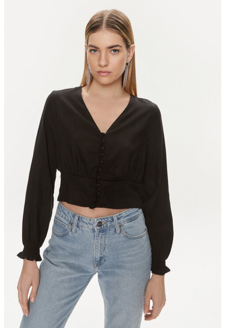 Bluza dama - 303866181 - Lyocell/Modal - Negru Bluza dama - 303866181 - Lyocell/Modal - Negru