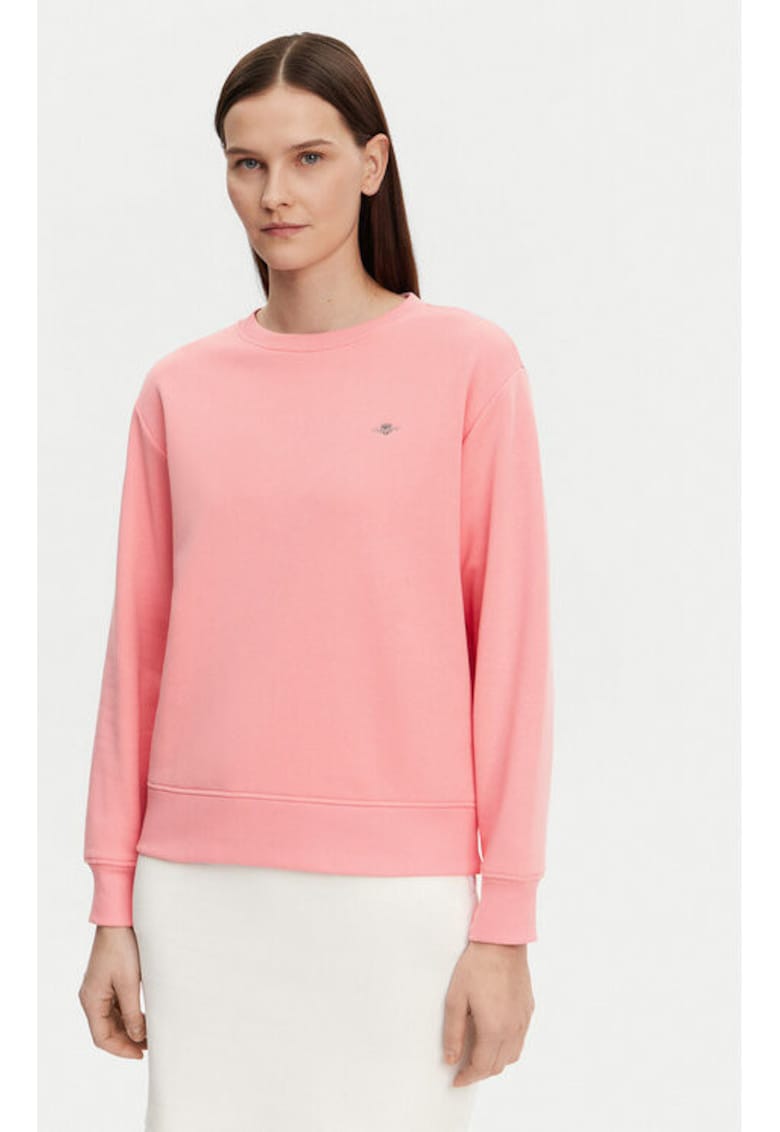 Bluza dama - 305367204 - Bumbac - Roz
