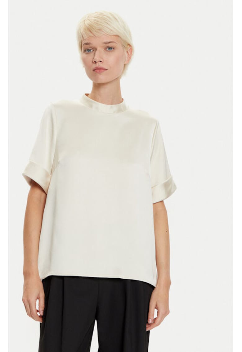 Bluza dama - 304811500 - Poliester - Bej - Bej