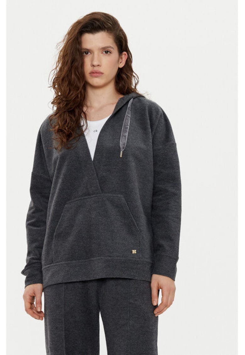 Bluza dama - 304940002 - Bumbac - Gri