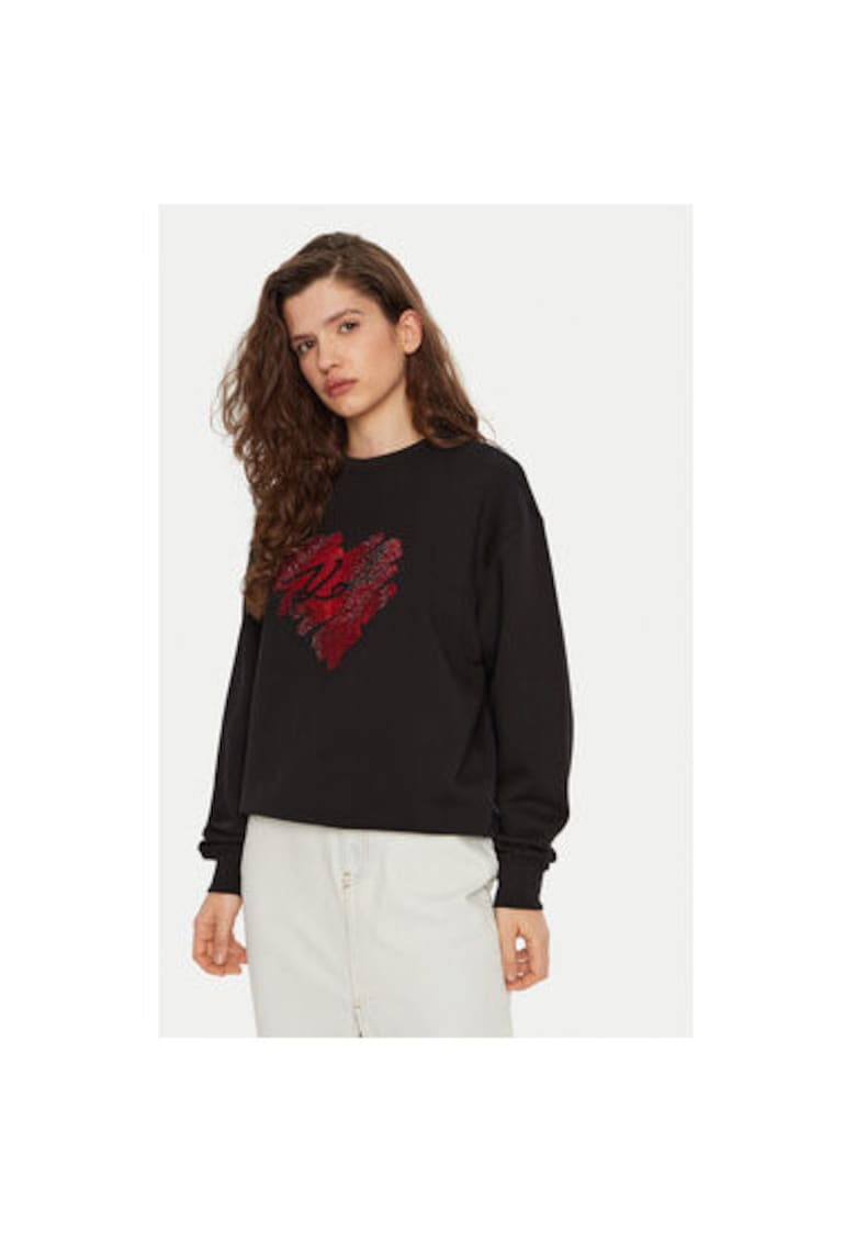 Bluza dama - 304579783 - Bumbac organic - XL INTL - Negru Bluza dama - 304579783 - Bumbac organic - XL INTL - Negru