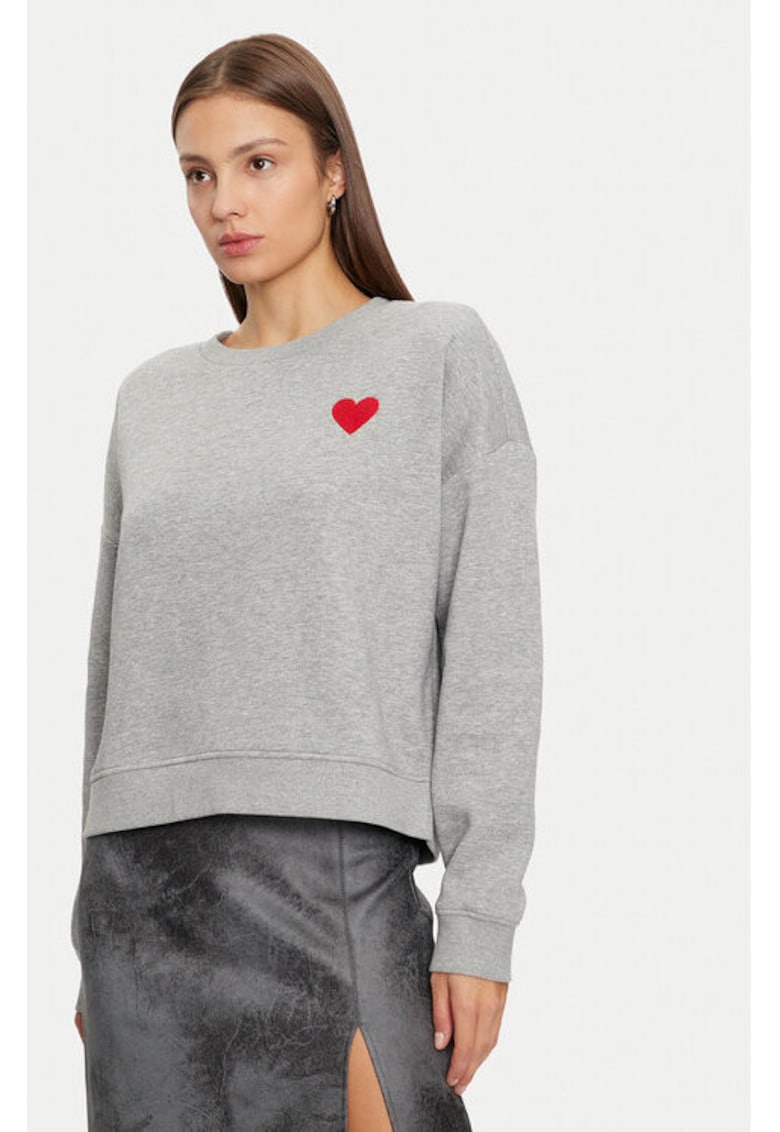 Bluza dama -  304869129 - Bumbac/Poliester - Gri