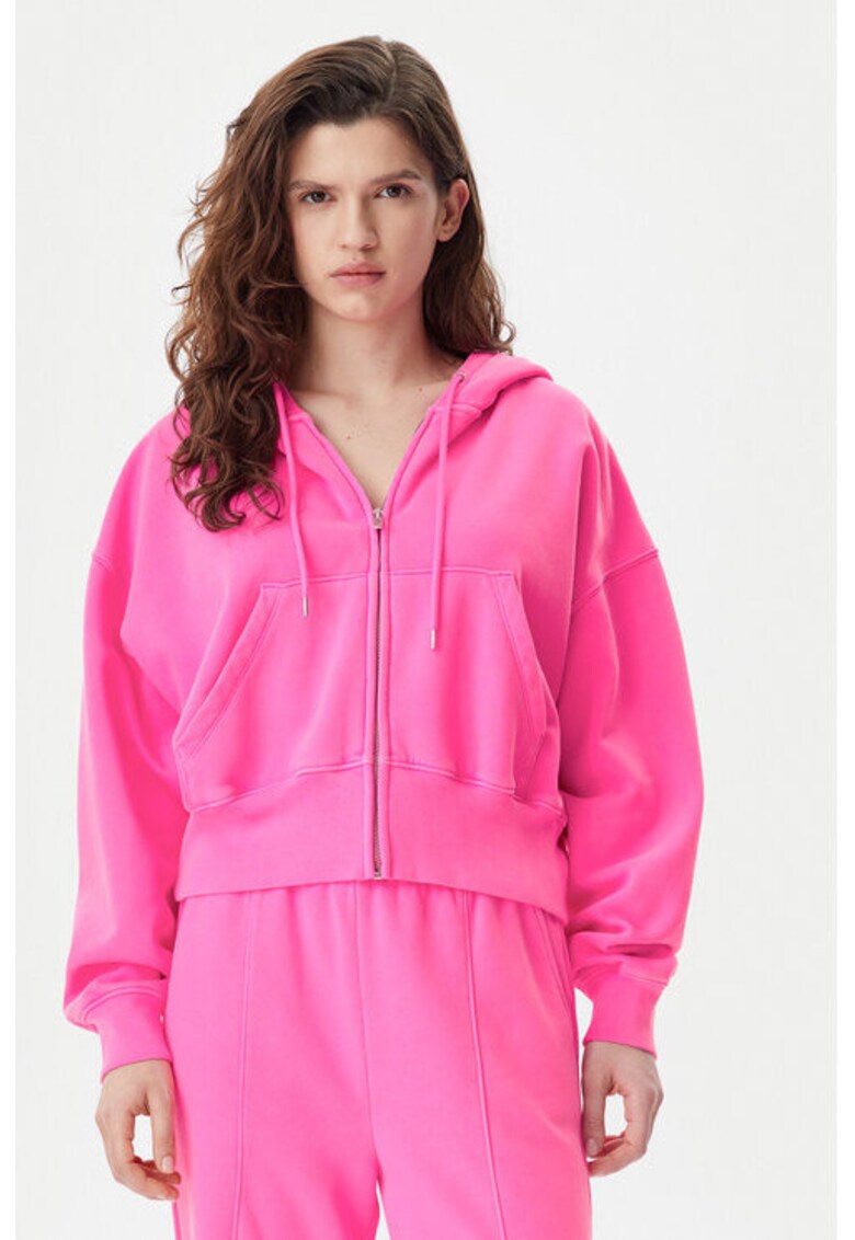 Bluza dama - 305290274 - Bumbac/Poliester - Roz