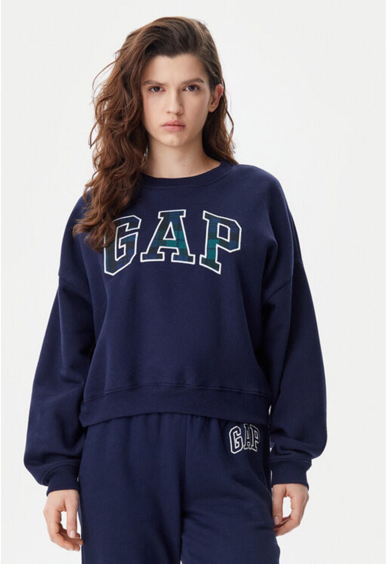 Bluza dama - 304986406 - Bumbac/Poliester - Albastru Bluza dama - 304986406 - Bumbac/Poliester - Albastru