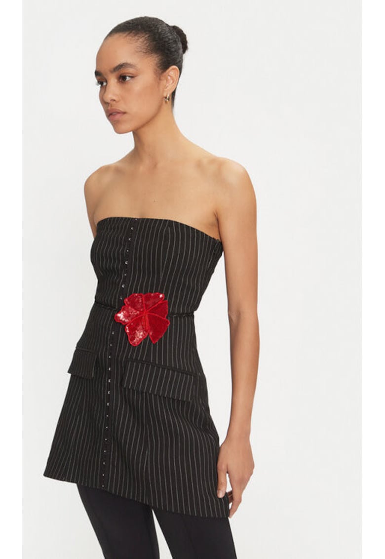 Bluza dama - 304472725 - Viscoza/Poliester - Negru