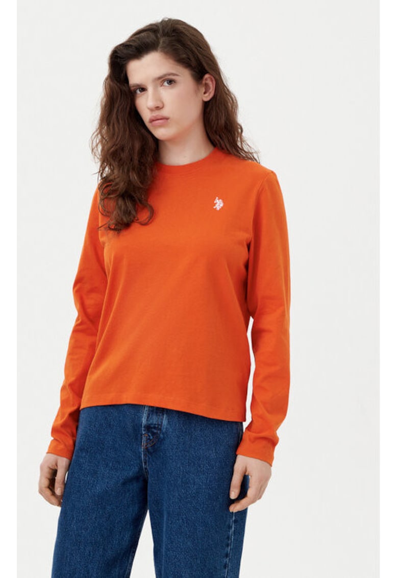 Bluza dama -  304797323 - Bumbac - Portocaliu