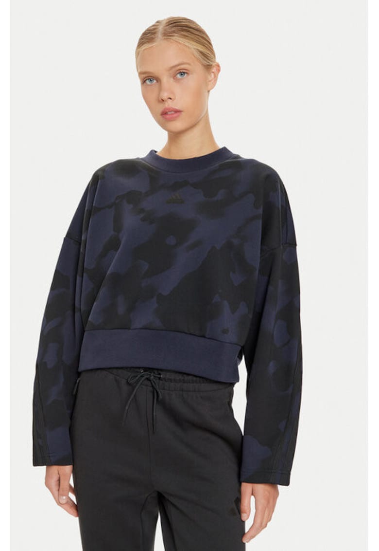 Bluza dama -  303984915 - Bumbac/Poliester reciclat - Albastru