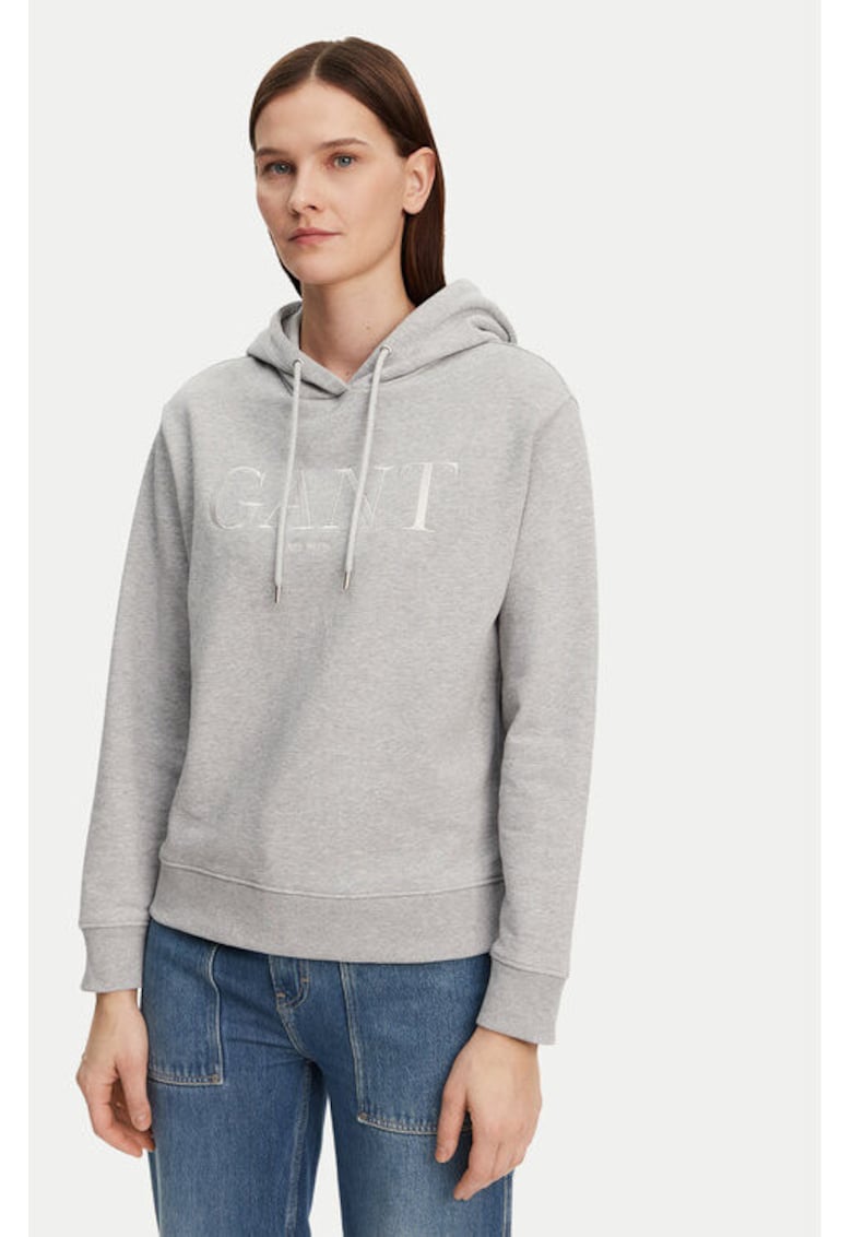 Bluza dama - 305367013 - Bumbac - Gri