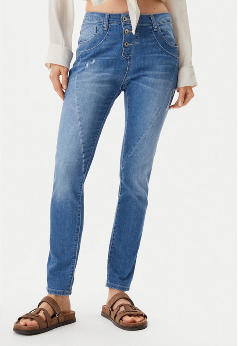 Blugi dama - 305299505 - Bumbac - Albastru