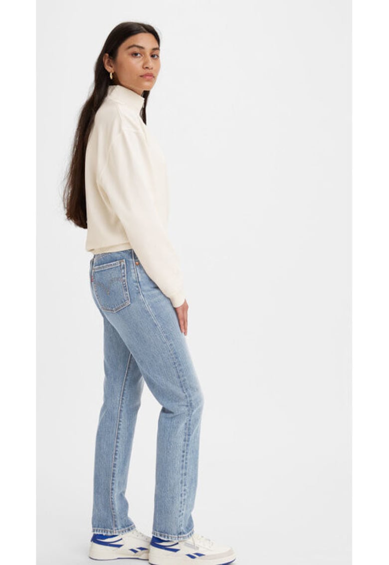 Blugi dama - 303341411 - Bumbac - Albastru