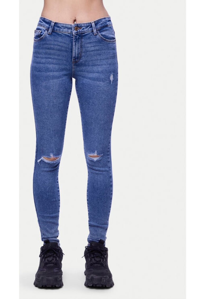 Blugi dama -  304519680 - Bumbac/Poliester - XS-L30 EU - Albastru