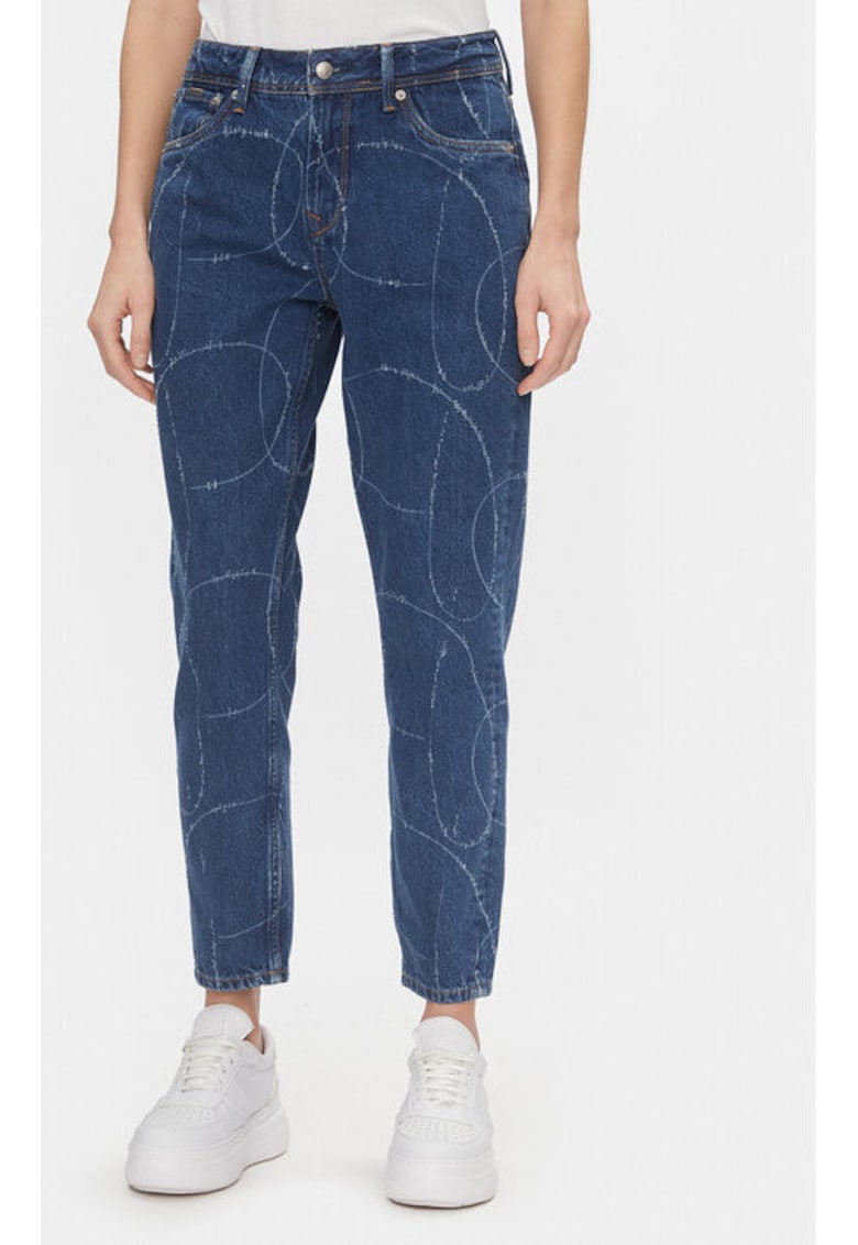 Blugi dama - 303438371 - Bumbac - Albastru