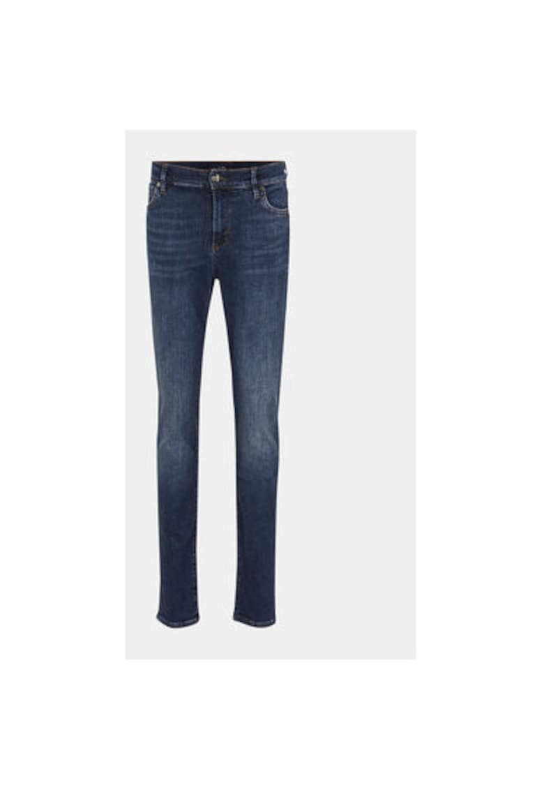 Blugi Dama - 303885601 - Bumbac/Poliester - Albastru - Albastru