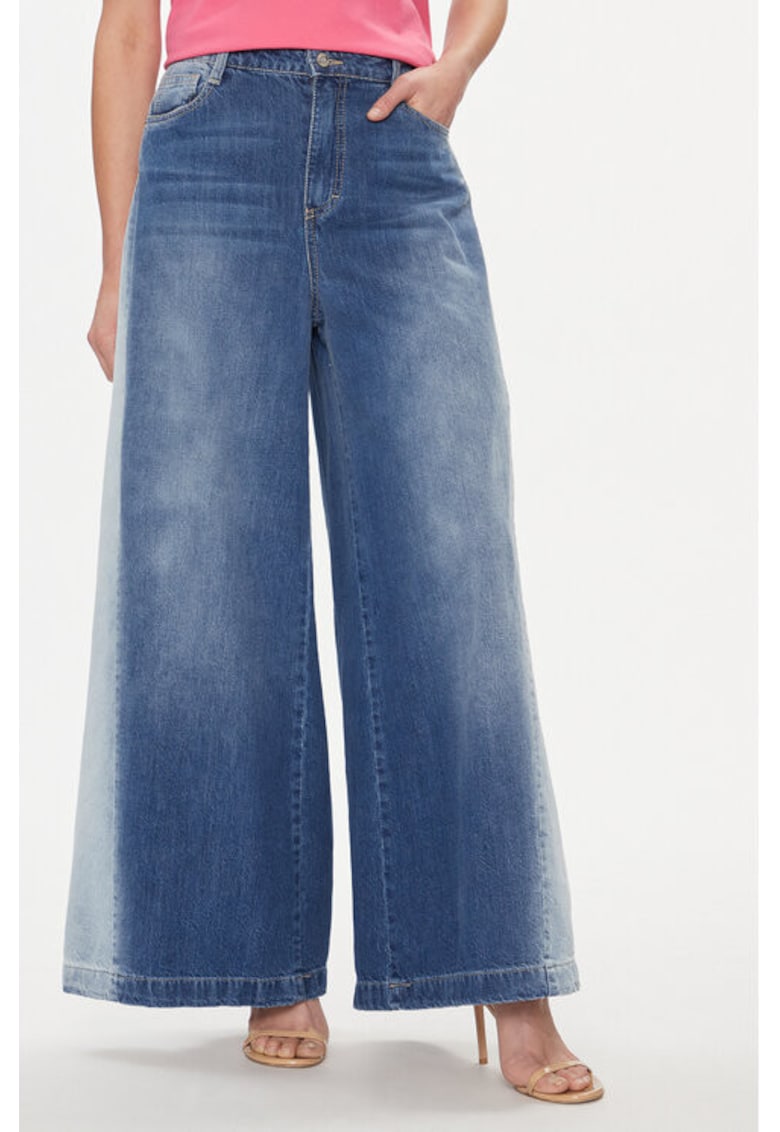 Blugi dama - 304006043 - Bumbac - Albastru Blugi dama - 304006043 - Bumbac - Albastru