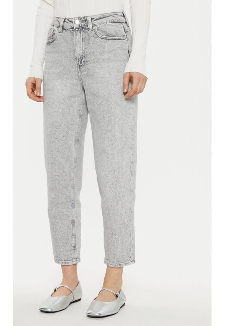 Blugi dama - 304786440 - Bumbac/Bumbac - Gri
