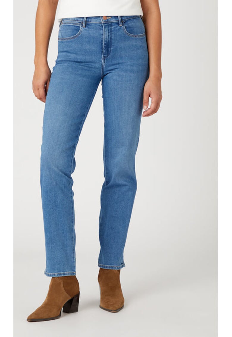 Blugi dama - 302750627 - Bumbac - Albastru