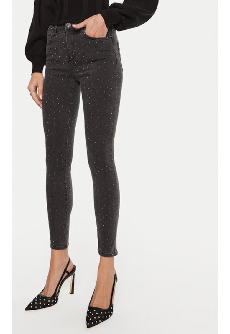 Blugi dama - 304776410 - Bumbac - Gri