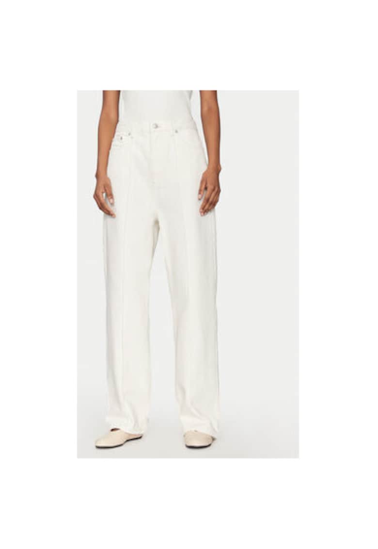 Pantaloni dama 2252762966 - Bumbac - 26 US - Alb