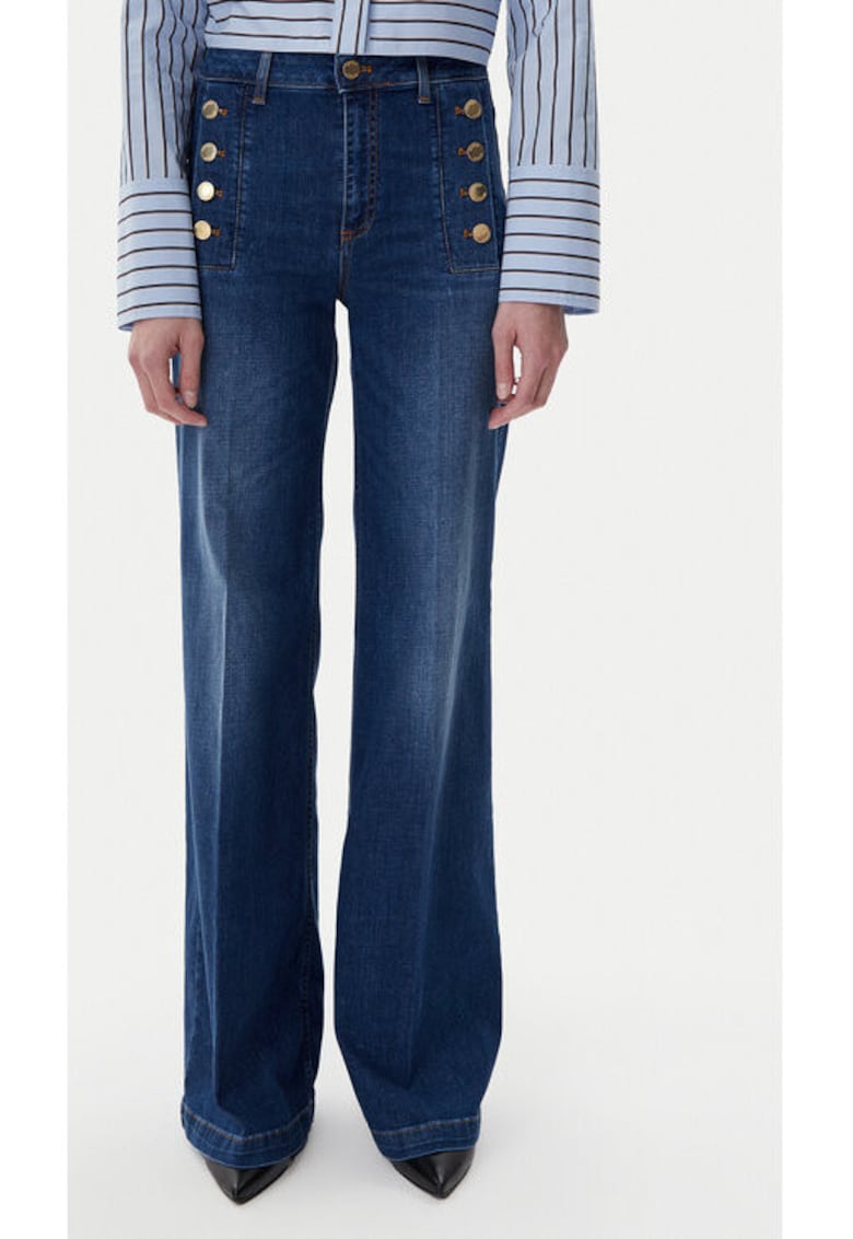 Blugi dama - 305405586 - Bumbac - Albastru