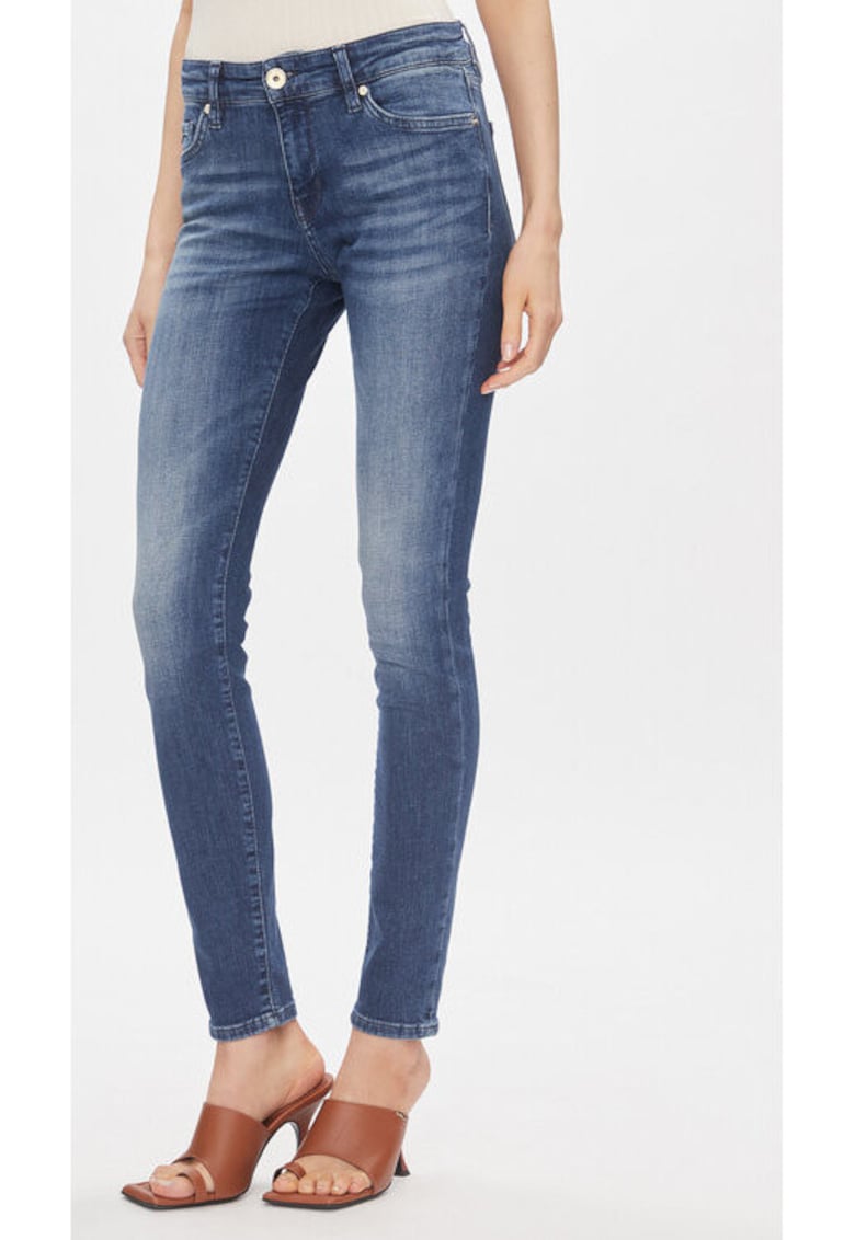 Blugi dama - 303885588 - Bumbac - Albastru