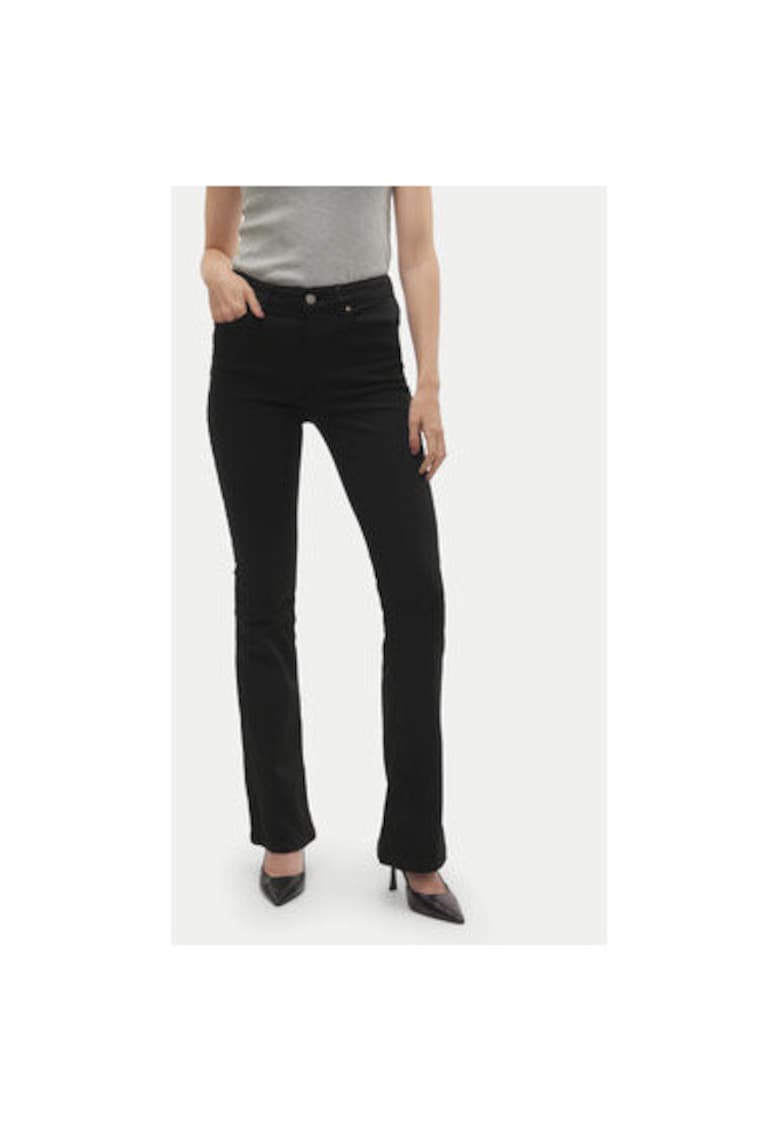 Blugi dama - 304509421 - Modal/Poliester - Negru - Negru